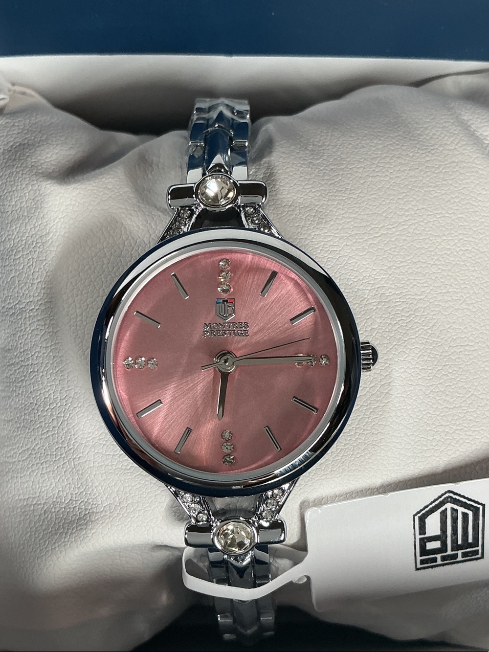 Invicta Women's Silver Bracelet Watch with Pink Dial MPW-0213💗